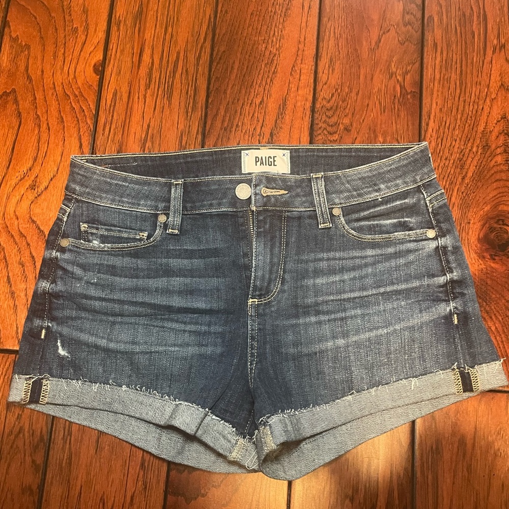 PAIGE Denim Shorts